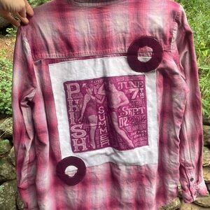 Upcycled Phish Tour 2012 Flannel